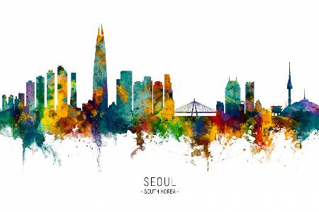 Seoul Skyline Südkorea