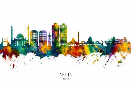 Skyline von Abuja,Nigeria