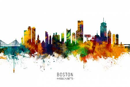 Skyline von Boston,Massachusetts