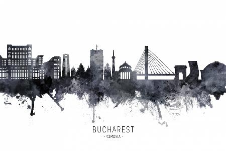 Skyline von Bukarest,Rumänien