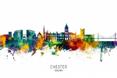 Skyline von Chester,England