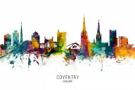 Skyline von Coventry,England