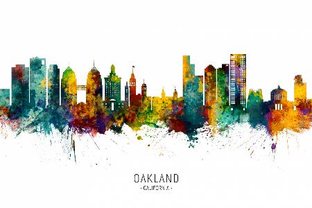Skyline von Oakland,Kalifornien