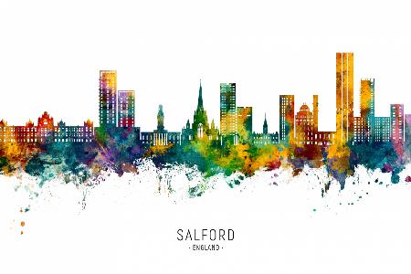 Skyline von Salford,England