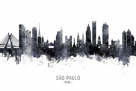 Skyline von São Paulo Brasilien