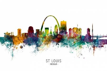 Skyline von St. Louis,Missouri