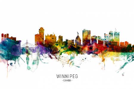 Skyline von Winnipeg,Kanada