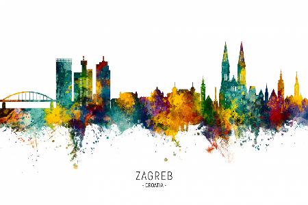 Zagreb-Kroatien-Skyline