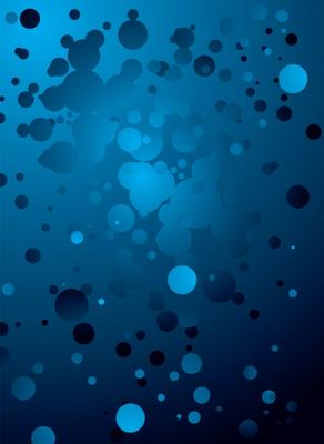 bubble candy blue von Michael Travers
