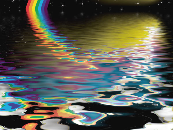 rainbow reflect von Michael Travers