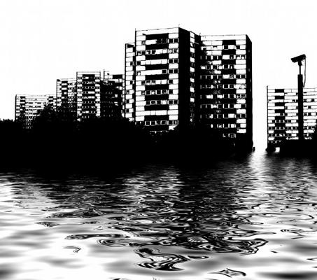 Skyline flood von Michael Travers