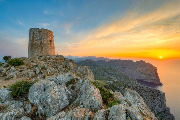 Talaia d\'Albercutx Wachturm auf Mallorca von Michael Valjak