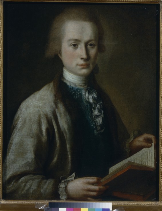 Porträt von Alexei Grigorjewitsch Spiridow (1753-1828) von Michail Schibanow