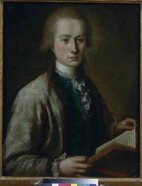Porträt von Alexei Grigorjewitsch Spiridow (1753-1828) 1772