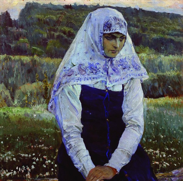 Die Braut Christi von Michail Wassiljew. Nesterow