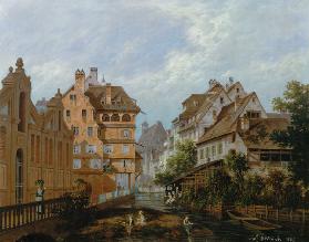 Rue des Tanneurs, Colmar 1875