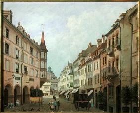 The Arcades, Grand Rue, Colmar 1876