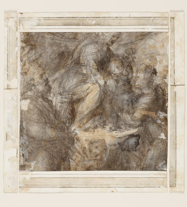 Mystische Vermählung der Heiligen Katharina von Michelangelo Anselmi