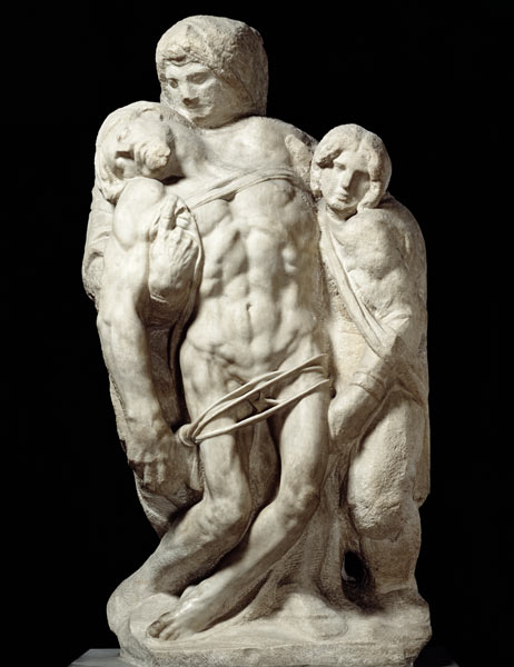 The Palestrina Pieta von Michelangelo (Buonarroti)