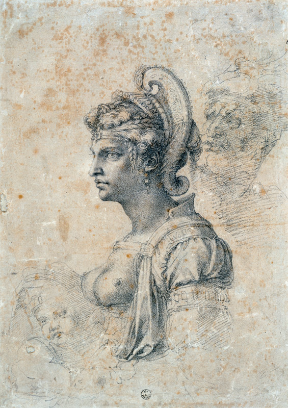 Zenobia, Queen of Palmyra von Michelangelo (Buonarroti)