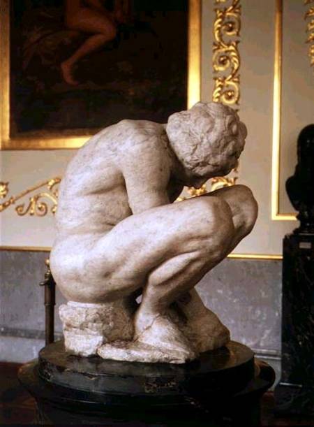 Crouching Boy von Michelangelo (Buonarroti)