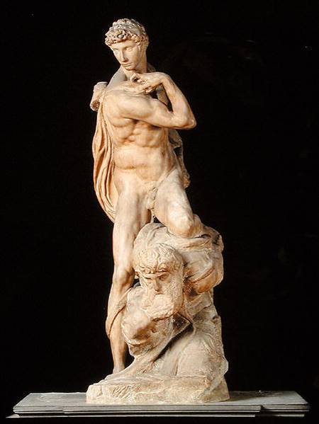 The Genius of Victory von Michelangelo (Buonarroti)