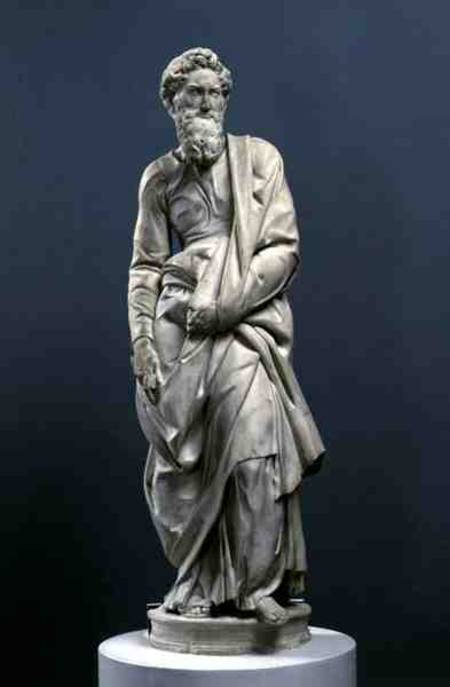 Saint Paul, from the Piccolomini Altar von Michelangelo (Buonarroti)