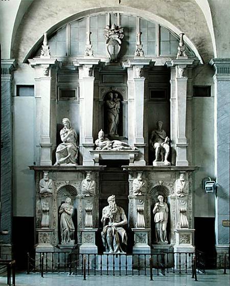 Tomb of Pope Julius II (1453-1513) von Michelangelo (Buonarroti)