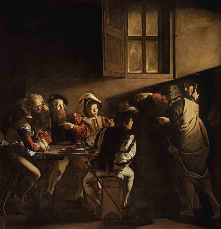 Berufung des Hl. Matthäus von Michelangelo Caravaggio