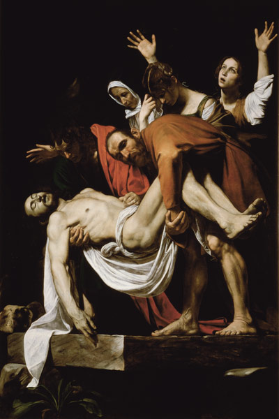 Die Grablegung Christi von Michelangelo Caravaggio