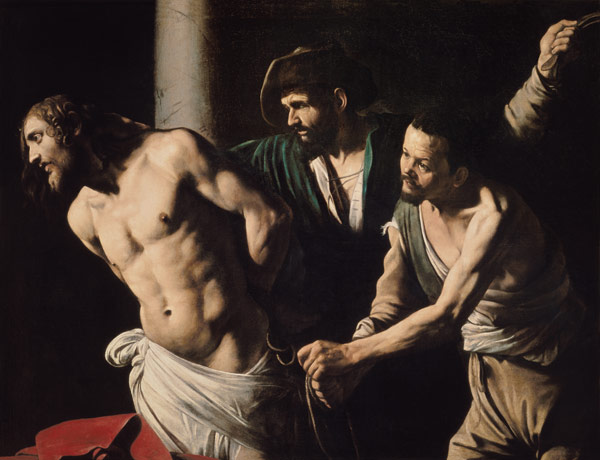 Christus an der Geißelsäule von Michelangelo Caravaggio