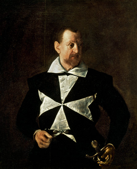 Portrait des Alof de Wignacourts von Michelangelo Caravaggio