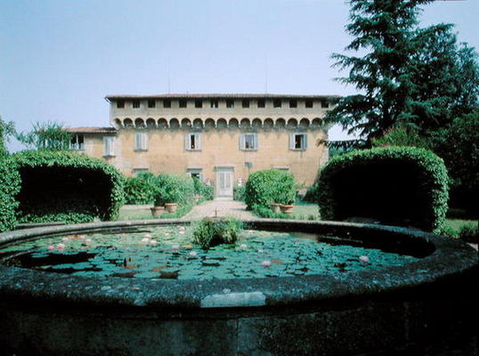 Villa Medicea di Careggi, begun 1459 (photo) von Michelozzo  di Bartolommeo