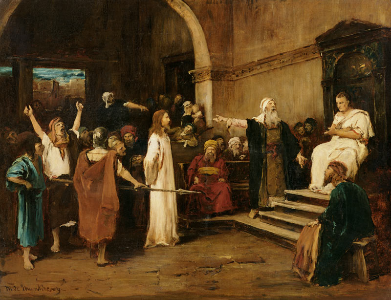 Christ Before Pilate von Mihály Munkácsy