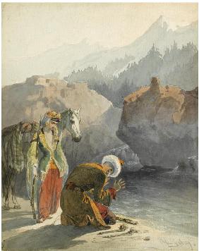 Das Gebet (Aus der Serie Scènes du Caucase)