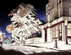 The Palmerston: Gateway to Chetwynd Road, 1998 (w/c on paper) 