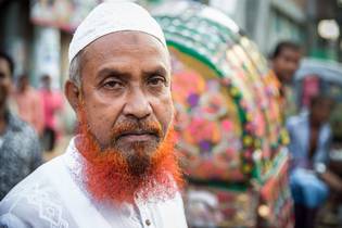 Street in Dhaka, Bangladesch 2015