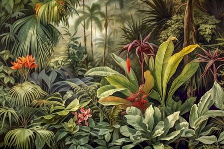 Tropische Pflanzen, Tropischer Regenwald, Traumhafte Natur, Floral, Wald 2023