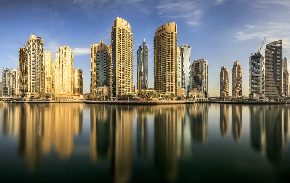 Panoramic Dubai Marina von Mohammed Shamaa