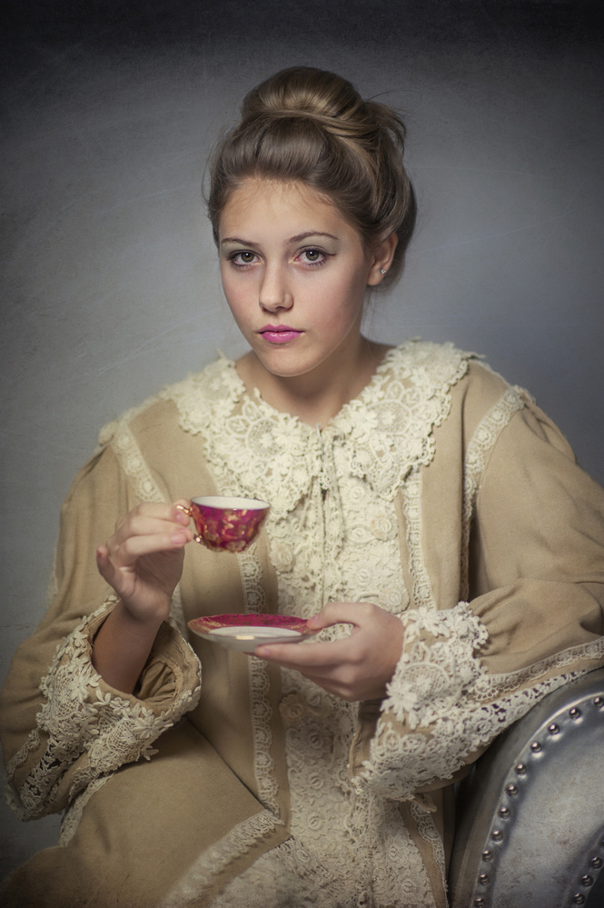 Teezeit von Monika Vanhercke