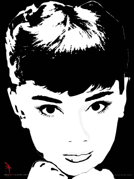 Audrey Hepburn 4 von Matthias Müller