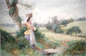The Milkmaid 1860  on