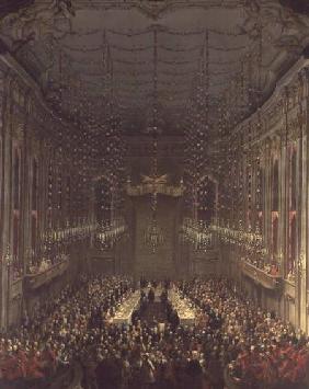 Banquet in the Redoutensaal, Vienna 1760