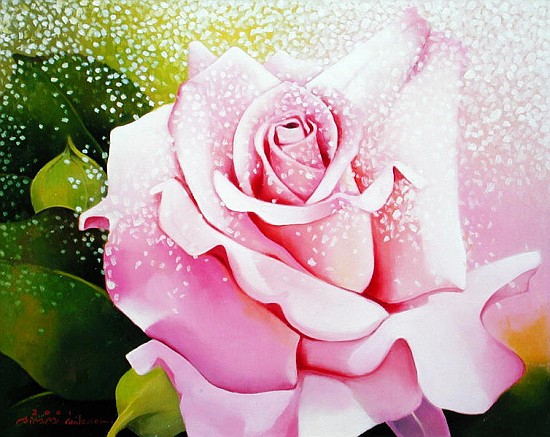 The Rose, 2001 (oil on canvas)  von Myung-Bo  Sim