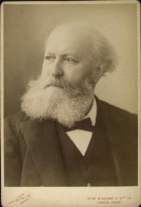 Porträt von Komponist Charles Gounod (1818-1893)