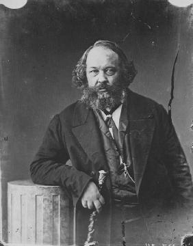 Porträt von Michail Alexandrowitsch Bakunin (1814-1876)