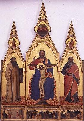 The Holy Trinity with St. Romuald and St. Andrew 1365
