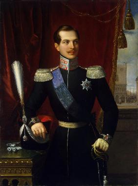 Porträt des Kronprinzen Alexander Nikolajewitsch (1818-1881) 1838