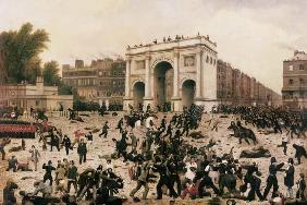 Manhood Suffrage Riots in Hyde Park 1866