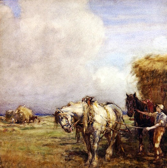 The Hay Wagon von Nathaniel Hughes John Baird